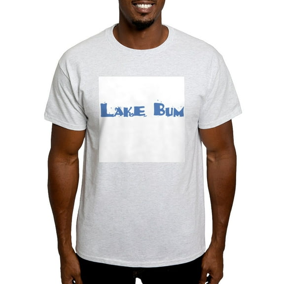 CafePress - Lake Bum Ash Grey T Shirt - Men's Classic Graphic T-Shirt