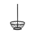 thumbnail image 6 of Spectrum Diversified Ashley Small Fruit Tree & Basket, Banana Hanger & Small Fruit Basket, Produce Saver Banana Holder & Open Wire Fruit Bowl for Kitchen Counter & Dining Table, Black, 6 of 6