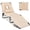 Beige, variant on Tanning Chair, 350lbs Beach Lounge Chair with Hole, Detachable Washable Pillow & Carry Strap, Adjustable Folding Chaise Lounge, Layout Chair for Outside, Patio, Poolside, Lawn (1, Beige)