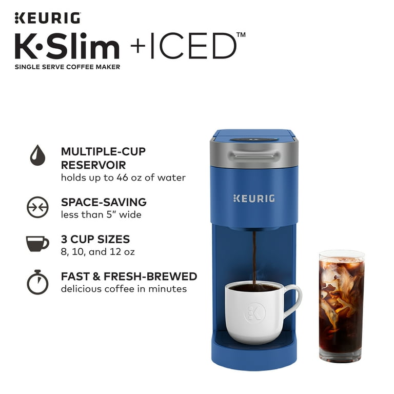 Keurig K-Slim + ICED Brewer with bonus Keurig Milk Frother