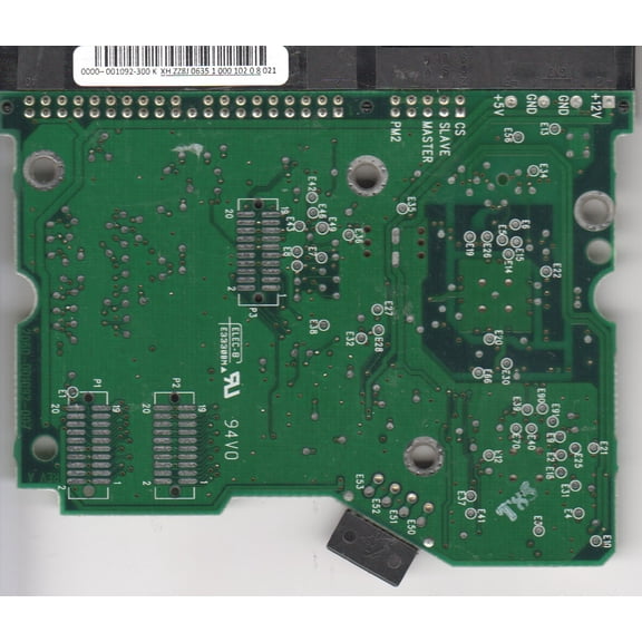 WD400AW-00DDK1, 2061-001092-300 K, WD IDE 3.5 PCB