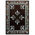 thumbnail image 2 of United Weavers Drachma Lafitte Transitional Border Area Rug, Turquoise, 7'10" x 7'10", 2 of 5