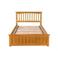 thumbnail image 6 of Mission Platform Bed with Matching Foot Board with 2 Urban Bed Drawers in, Multiple Colors and Sizes, 6 of 7