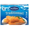 thumbnail image 2 of BlueWater Seafoods Traditional Breaded Fish Portions, Wild Caught Fish, 300 g, 2 of 9