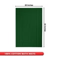 thumbnail image 5 of Ample Decor Cotton Bath Mats 1 Pack 34 x 20 inches 1350 GSM - for Bathroom Floor, Shower - Green, 5 of 7