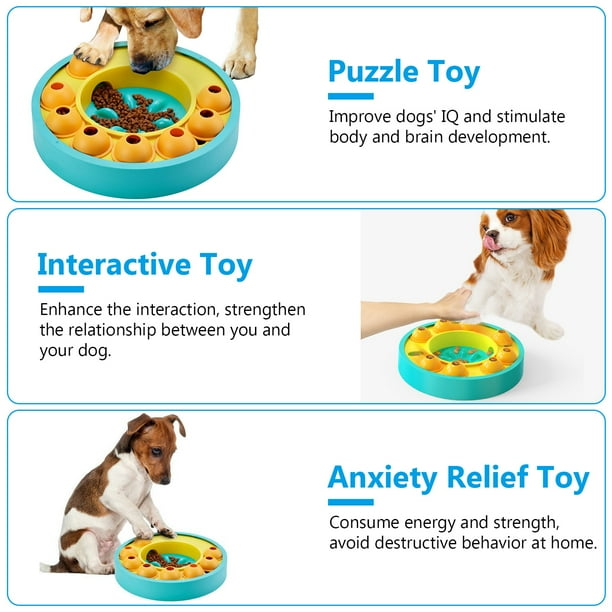 iMounTEK Dog Puzzle Toys Slow Feeder Bowl Food Treat Training