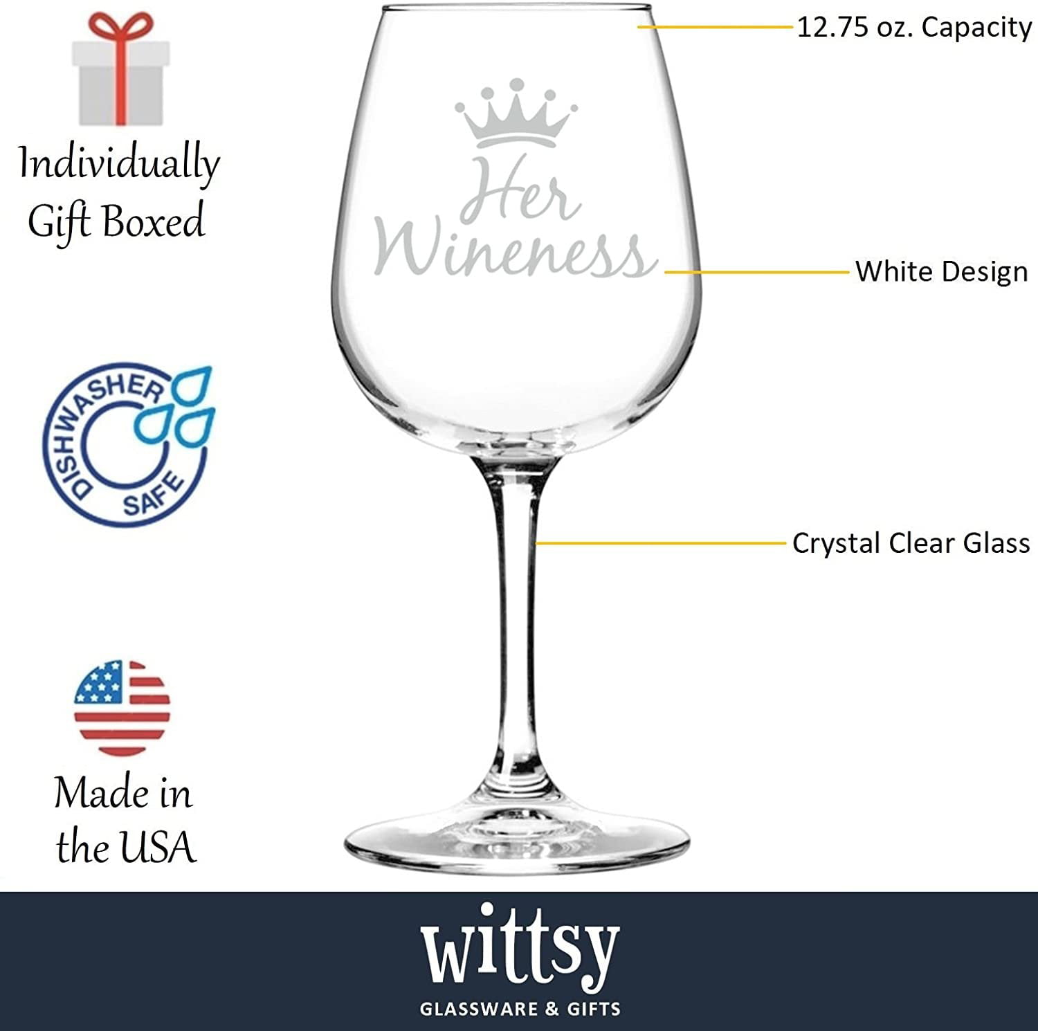 AW Fashions Wine Not? Funny 15oz Crystal Stemless Wine Glass - Fun Wine  Glasses with Sayings Gifts F…See more AW Fashions Wine Not? Funny 15oz  Crystal