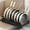 Black1pcs, variant on 2 Pack Pull Out Cabinet Organizer, Sliding Pot and Pan Lid Storage Rack with 8/16 Adjustable Dividers for Kitchen Cabinets, Bakeware & Plates