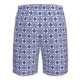 thumbnail image 6 of Naloa Blue And White Porcelain Chinaware Men's Beach Shorts, Surfing shorts, Swim trunks, Quick Dry Swim Trunks for Surfing Beach Fun - XX-Large, 6 of 9