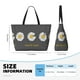 thumbnail image 4 of Fotbe Keep Life Simple Daisy Flower Bolsa de Viaje para Playa - Resistente al Agua, Bolsa Tote de Gran Capacidad y Ligera con 7 Bolsillos para Mujeres y Hombres, 4 of 7