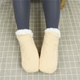thumbnail image 4 of hengsof Women's Winter Super Soft Warm Cozy Fleece Lined Fuzzy Slipper Socks with Grippers Non Slip Slipper Socks, 4 of 5