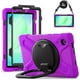 thumbnail image 1 of Funda para Samsung Galaxy Tab A11 de 8,7 pulgadas (2025) y Galaxy Tab A9 de 8,7 pulgadas (2023), funda de silicona resistente con asa, soporte de 360 ​​grados, correa y soporte para S Pen., 1 of 9