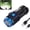 Black, variant on German Three-Eyed Monster Mini Flash Super Power Flashlight, Rechargeable High LumensHigh Power Led Flashlights with Zoomable, 5 Modes IPX7 Waterproof Flashlight (Black)
