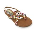 Victoria K Women's Floral Print Sandals