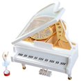 thumbnail image 1 of Mechanical Classical Ballerina Girl Dancing On The Piano Music Box, 1 of 3