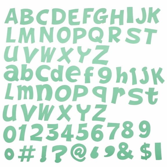 CCOCC 216Pcs Large Letters for Bulletin Board Doorplate Letter Decals Letters for Bulletin