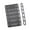 Noir, variante sur S SERENABLE 25 Pcs Tendeurs de Corde de Tente Ajustables Tendeurs de Auvent Attaches Robustes Noir