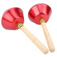thumbnail image 3 of 2 uds instrumento de martillo de arena agitador de percusión Orff juguete Musical para niños en edad preescolar rojo, 3 of 14