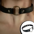 thumbnail image 2 of Sonducket Collar De Gargantilla De PU Ajustable Collar De Estilo Punk Para Mujer Collar En Forma De Corazón De Moda Para Mujer Accesorios de disfraces, 2 of 5