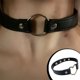 thumbnail image 5 of Minnieouse Collar estilo punk Collar en forma de corazón para mujer en cuero clásico Collar en forma de corazón para mujer Accesorios de disfraces, 5 of 5