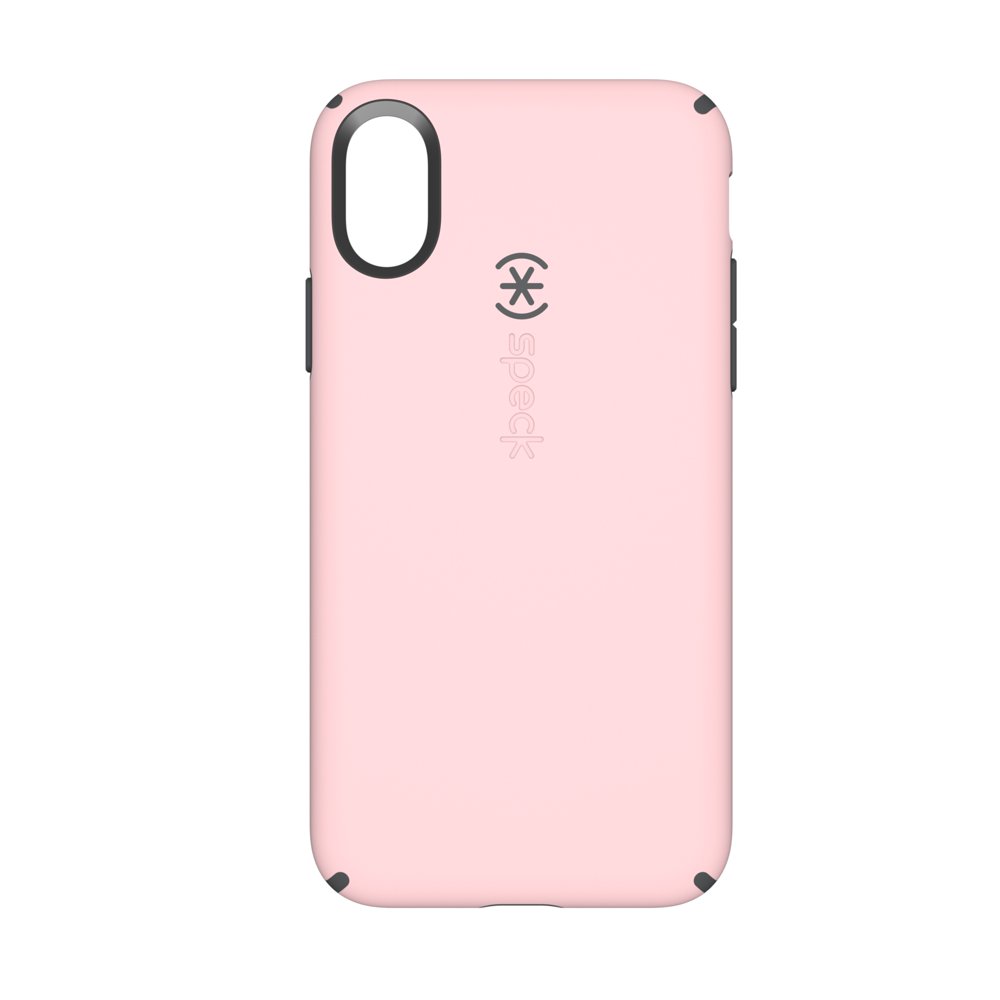 Speck CandyShell Case for iPhone X, Pink/Gray