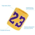 thumbnail image 4 of Yokua Wrist Sweatbands Figure Wristbands Athletic Sweat Bands for Sports Tennis Gym, 4 of 16