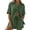 Z28 Green, variant on Mifsaly Womens 2 Piece Short Set Collared Button Down Shirt and High Waisted Shorts with Pockets Lightweight Flowy Holiday Wear Casual Beach Outfits Black,M