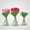 3PCS #95, variant on 10 Pcs Tulips Fake Flowers PU Faux Flowers Touch Real Single Stem Fake Floral Tulips Spring Bouquet of Flowers for Decoration Home Party Centerpieces Wedding Gifts
