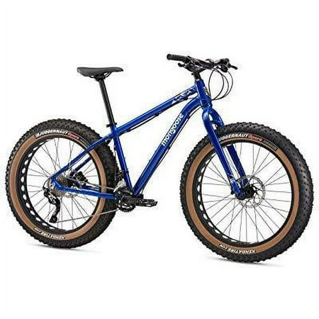 Mongoose Argus Comp 26" Men's Fat Tire Mountain Bike, Blue, Small