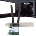 thumbnail image 3 of WiFi Adapter, Dual Band 2.4 5Ghz 300Mbps Stronger Anti-Interference Faster Transmission Speed  Card  for PC Desktop, 3 of 7