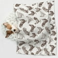 thumbnail image 6 of Naloa Chickens Dog Blanket, 3 Sizes Cat Blanket for Indoor Cats Large Medium Small Dog Gifts-Medium, 6 of 8