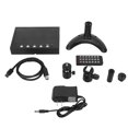 thumbnail image 2 of Video Switcher, 4x4K HD Multimedia Interface Input 1x HD Multimedia Interface Output Multi Camera Video Mixer Switcher  for Livestreaming US Plug, 2 of 7