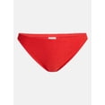 thumbnail image 5 of Time and Tru Women's and Women's Plus Low Rise Cheeky Eyelet Bikini Bottoms, Sizes XS-3X, 5 of 5