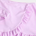 thumbnail image 5 of Daqian Girl's 3 Piece Swimsuits Soild Bikini Bathing Suit Briefs Girls Bikini Bowknot Swimwear Set Suit 3 for 8-14 Years Swimwear for Girl Girls One Piece Swimsuit Pink 8 Years, 5 of 5