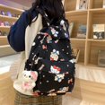 thumbnail image 2 of Hello Kitty graffiti student brush wave Hello Kitty backpack waterproof backpack Sanrio versatile school bag girl school bag, 2 of 4
