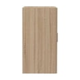 thumbnail image 3 of Safco Mirella Modern Wood Storage Cabinet in Sand Dune Beige, 3 of 4