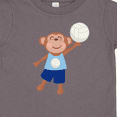 thumbnail image 4 of Inktastic Volleyball Player Boys Cute Monkey Boys Toddler T-Shirt, 4 of 5