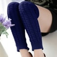 thumbnail image 6 of LYXSSBYX Fuzzy Socks for Women Hot Sale Clearance Fashion Women Winter Warm Leg Warmers Knitted Crochet Long Socks, 6 of 6