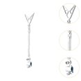 thumbnail image 6 of QccHieUs Fishing Rod Holder Fishing Accessories Adjustable Portable Heavy Duty Pole Stand Titanium gold silver, 6 of 9