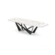 thumbnail image 1 of New Luxury Italian Leather Dinner Dining Table And Chairs 6 Luxury Dinning Chairs Modern Marble Dining Room Furniture Table Set My Lux Decor Round, 1 of 8