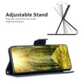 thumbnail image 4 of for Samsung Galaxy S24 Wallet Case, [Butterfly Pattern] PU Leather Wallet Case Flip Protective Phone Cover with Card Slots and Kickstand for Samsung Galaxy S24, Blue, 4 of 4