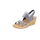 thumbnail image 1 of Sandalia con cuña Skechers Beverlee High Tea para mujer, color azul marino, 1 of 5