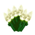 thumbnail image 1 of Holiday Time 200-Count Warm White LED Vertical-Cut C3 Christmas Lights, with Green Wire, 45.2', 1 of 4