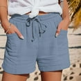 thumbnail image 4 of Bovemsi Thigh Society Cooling Shorts for Women Fashion Casual High Waist Pants Straight Leg Sports Loose Hiking Shorts, 4 of 9