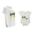 thumbnail image 4 of Unique Baby Mothers Day Mommy and Me Bae Bee Layette Set (12M, Off white), 4 of 5