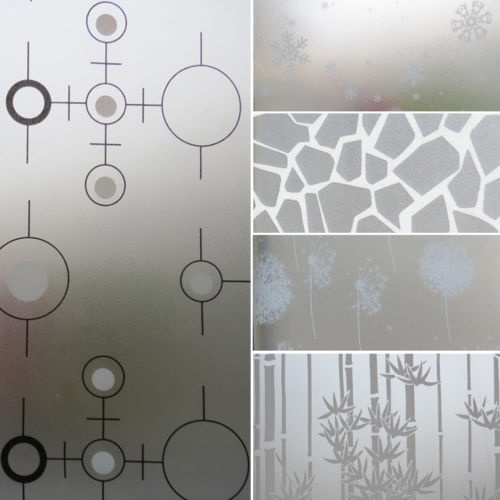 Frosted Privacy Frost Glass Window Film Sticker Bedroom Bathroom Home Decor 2m
