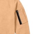 thumbnail image 5 of Elvqul Sports Tops for Men Long Sleeve Lightweight Hooded Shirt Pullover Solid Color Big and Tall Relaxed Fit Mens T-Shirt, 5 of 6