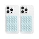 thumbnail image 1 of wonima44 2 Pack Silicone Suction Phone Case Adhesive Mount, Silicone Sticky Holder for iPhone and Android, Hands-Free Grip for Selfies & TikTok, Gift for Women (Light Blue), 1 of 1