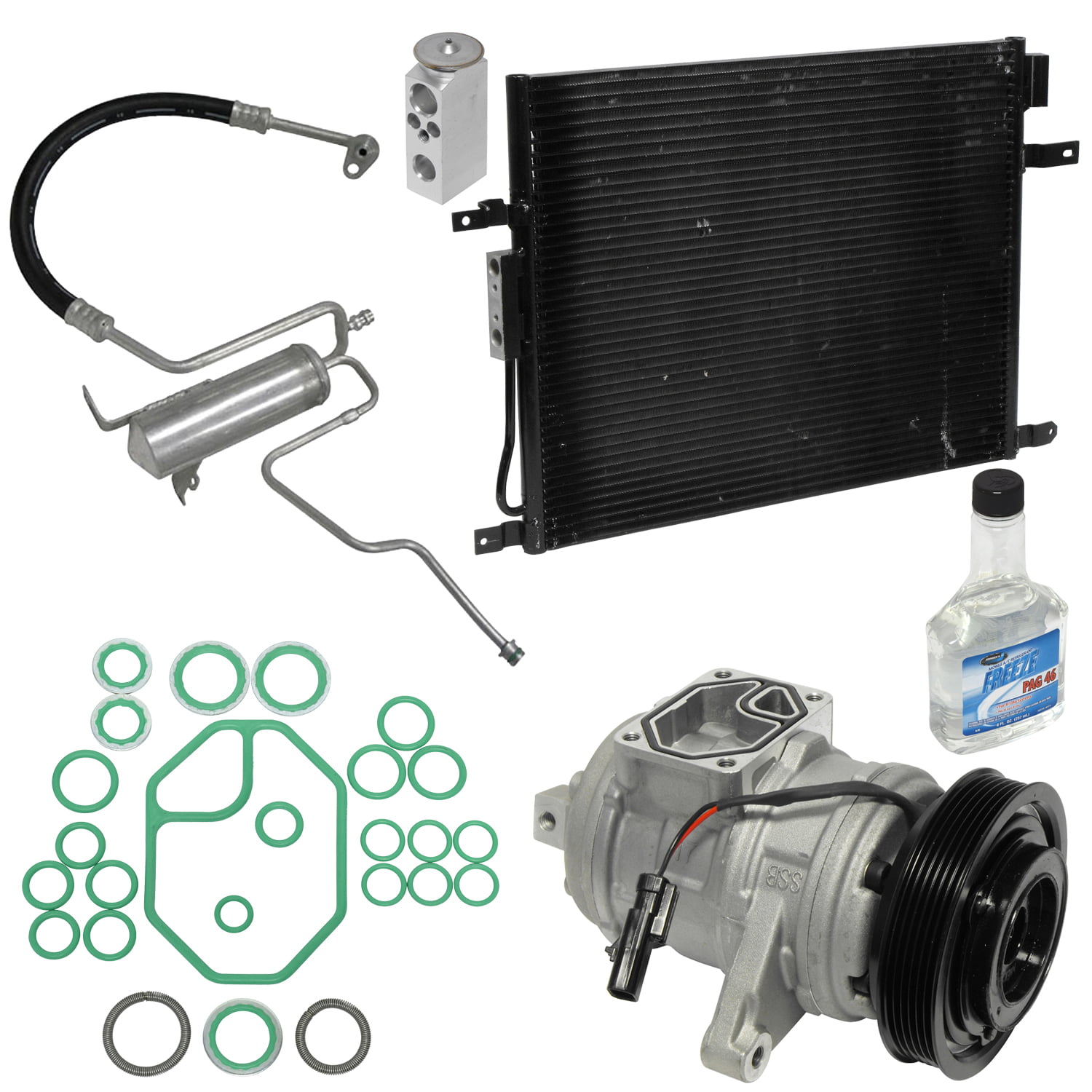 Universal Air Conditioner KT 4128 A/C Compressor and Component Kit 