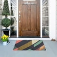 thumbnail image 5 of Yayeee Doormat for Indoor Entrance 32" x 20" Non Slippery Floor Rug, Green Geometric, 5 of 8